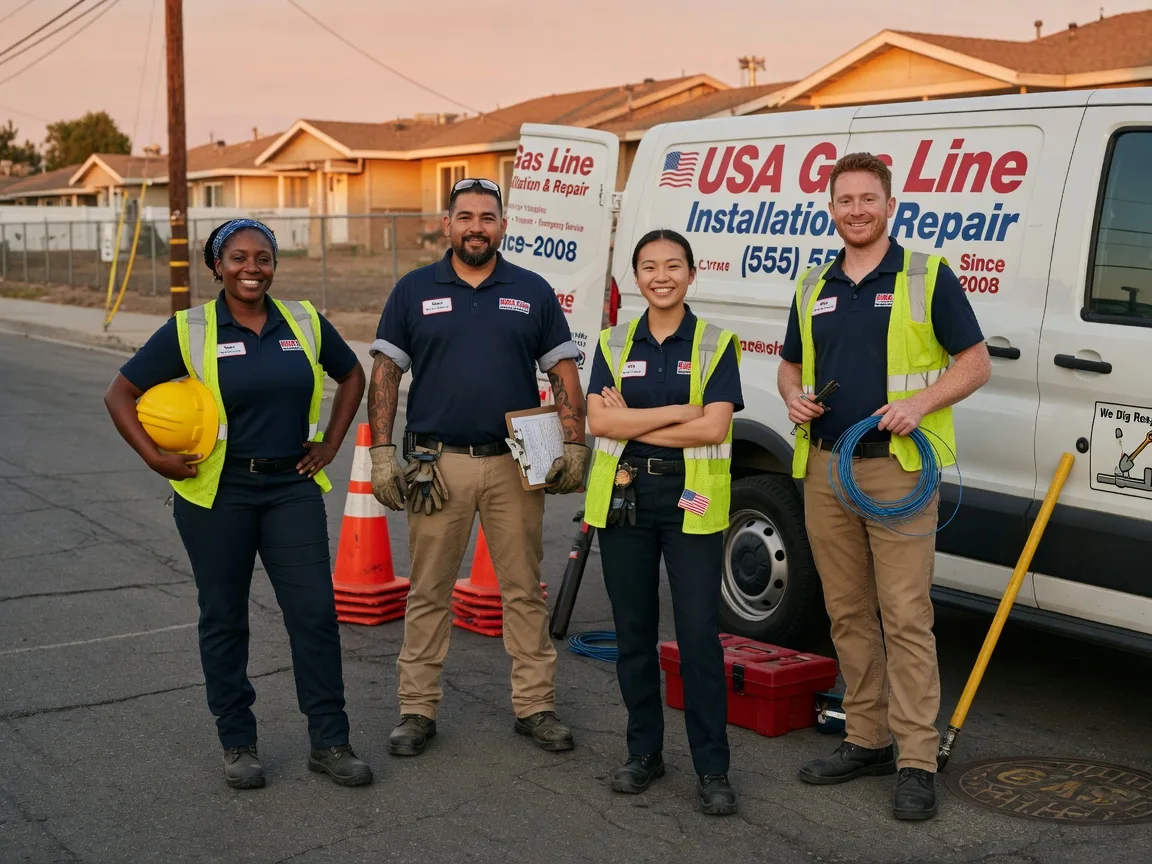 Gas Line Installation company in Hope, AR